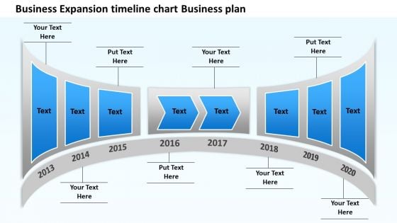 Business Expansion Timeline Chart Business Plan PowerPoint Templates Ppt Slides Graphics