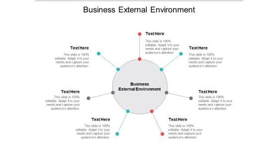 Business External Environment Ppt PowerPoint Presentation Portfolio Background Image Cpb