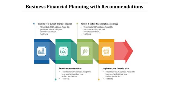 Business Financial Planning With Recommendations Ppt PowerPoint Presentation Professional Graphics Example PDF