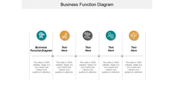 Business Function Diagram Ppt PowerPoint Presentation Infographic Template Elements Cpb