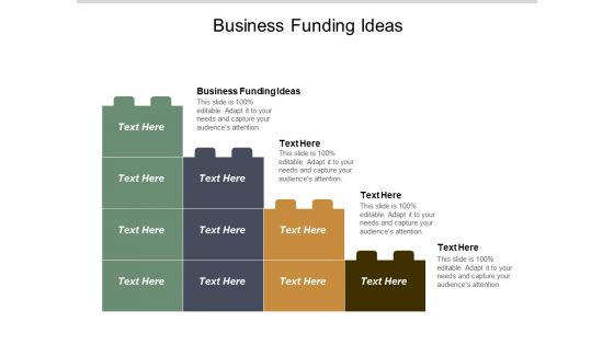 Business Funding Ideas Ppt PowerPoint Presentation Styles Skills Cpb