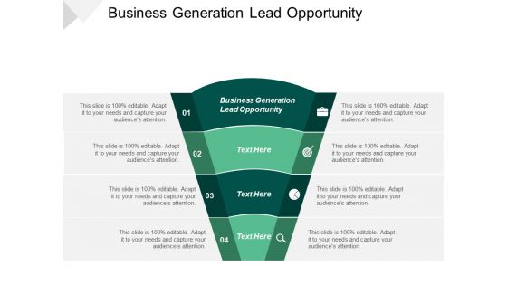 Business Generation Lead Opportunity Ppt PowerPoint Presentation Inspiration Introduction Cpb