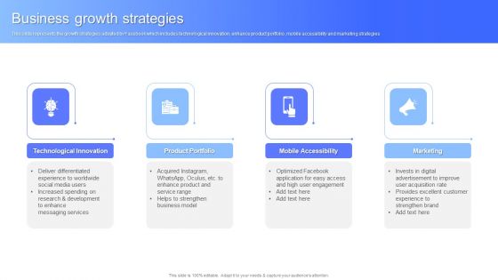 Business Growth Strategies Facebook Business Outline Mockup PDF Business Growth Strategies Facebook Business Outline Mockup PDF