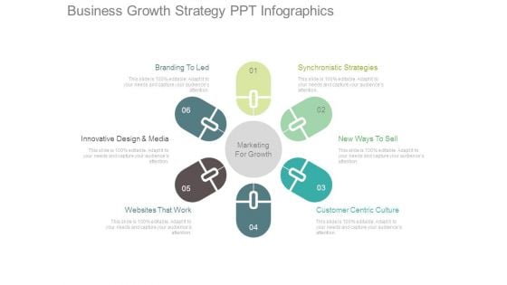 Business Growth Strategy Ppt Infographics