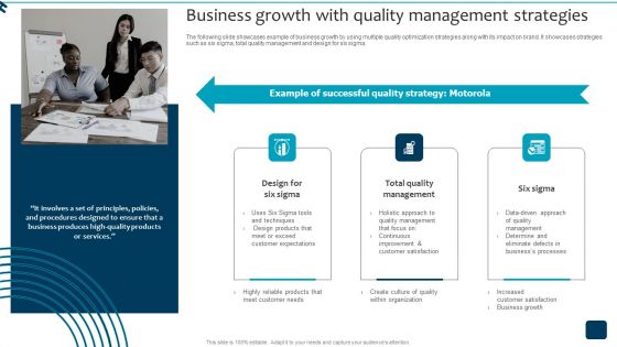 Business Growth With Quality Management Strategies Ideas PDF Business Growth With Quality Management Strategies Ideas PDF