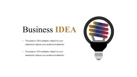 Business Idea Ppt PowerPoint Presentation Ideas Slides