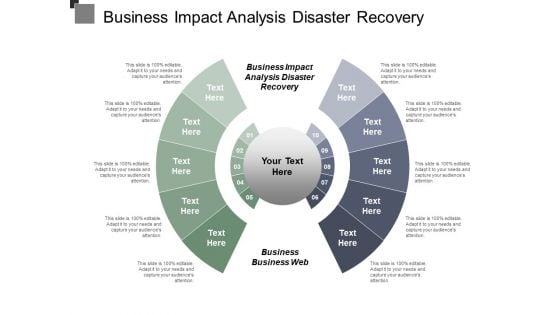 Business Impact Analysis Disaster Recovery Business Business Web Ppt PowerPoint Presentation Professional Pictures