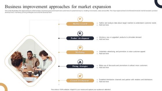 Business Improvement Approaches For Market Expansion Topics PDF