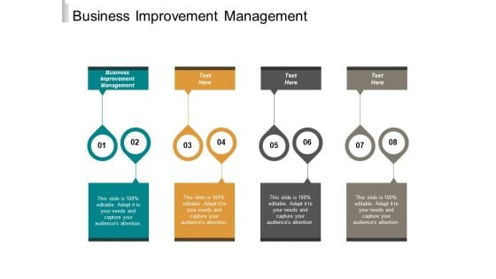 Business Improvement Management Ppt PowerPoint Presentation Infographic Template Elements Cpb