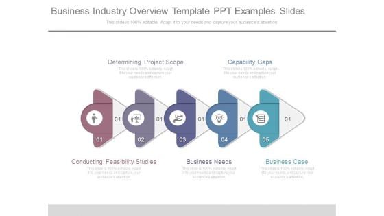 Business Industry Overview Template Ppt Examples Slides