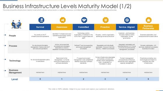 Business Infrastructure Levels Maturity Model Committed Professional PDF