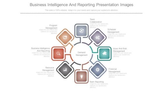 Business Intelligence And Reporting Presentation Images