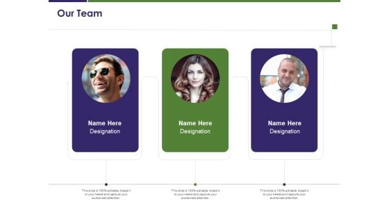 Business Intelligence Report Our Team Ppt Slides Introduction PDF Business Intelligence Report Our Team Ppt Slides Introduction PDF