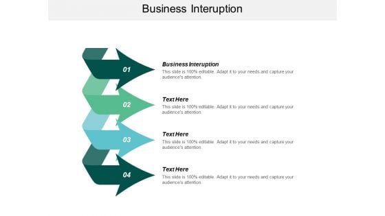 Business Interuption Ppt PowerPoint Presentation File Visual Aids Cpb