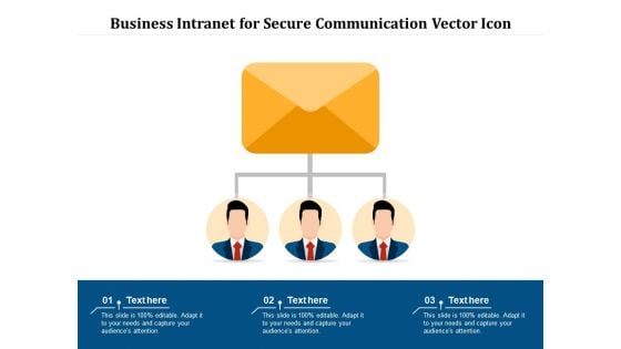 Business Intranet For Secure Communication Vector Icon Ppt PowerPoint Presentation Infographic Template Design Ideas PDF
