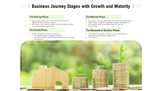 Business Journey Stages With Growth And Maturity Ppt PowerPoint Presentation Gallery Aids PDF