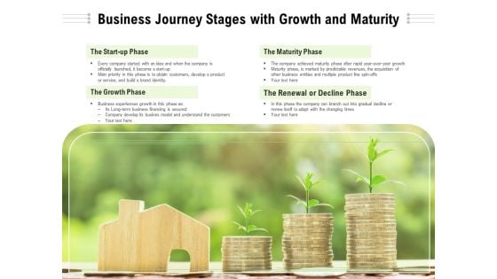 Business Journey Stages With Growth And Maturity Ppt PowerPoint Presentation Gallery Aids PDF