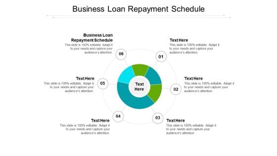 Business Loan Repayment Schedule Ppt PowerPoint Presentation Summary Slides Cpb
