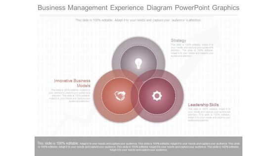 Business Management Experience Diagram Powerpoint Graphics Business Management Experience Diagram Powerpoint Graphics