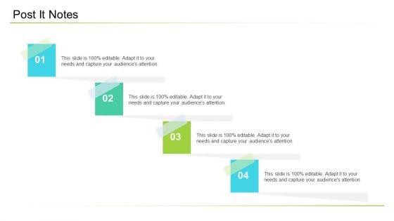 Business Management Post It Notes Ppt Icon Model PDF