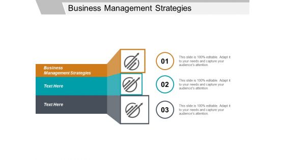 Business Management Strategies Ppt PowerPoint Presentation File Background Cpb