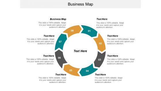 Business Map Ppt PowerPoint Presentation Professional Maker Cpb