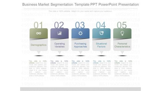 Business Market Segmentation Template Ppt Powerpoint Presentation