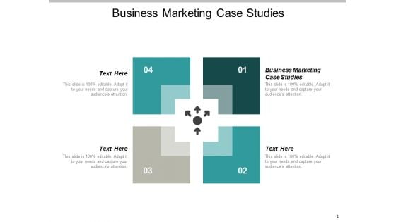 Business Marketing Case Studies Ppt Powerpoint Presentation Infographic Template Maker Cpb