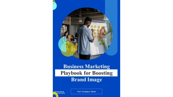 Business Marketing Playbook For Boosting Brand Template