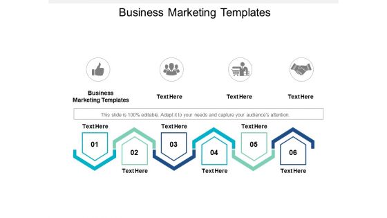 Business Marketing Templates Ppt PowerPoint Presentation File Slide Download Cpb