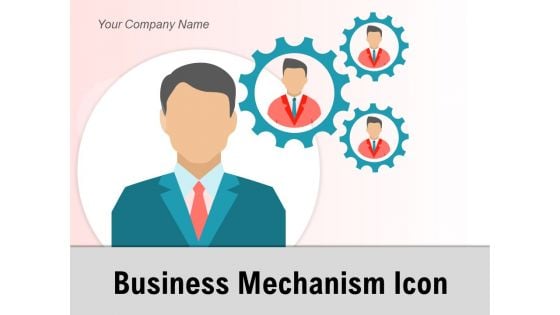 Business Mechanism Icon Strategy Bulb Gear Ppt PowerPoint Presentation Complete Deck