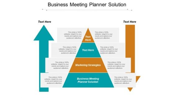 Business Meeting Planner Solution Ppt PowerPoint Presentation Show Gridlines