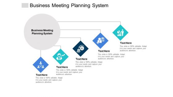 Business Meeting Planning System Ppt PowerPoint Presentation File Aids Cpb