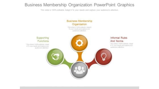 Business Membership Organization Powerpoint Graphics