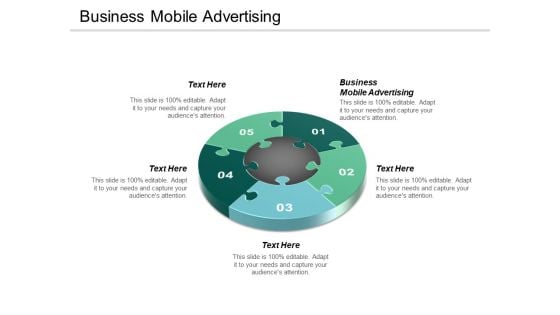 Business Mobile Advertising Ppt Powerpoint Presentation Infographic Template Ideas Cpb