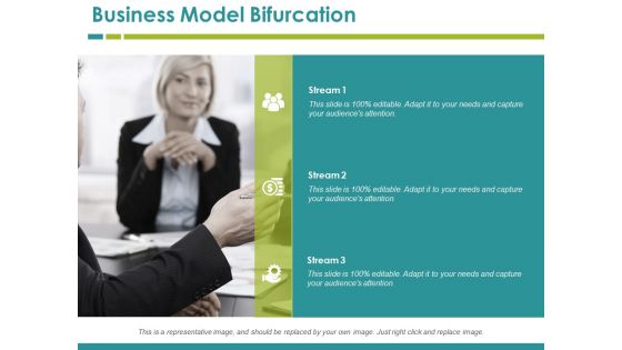 Business Model Bifurcation Template 1 Ppt PowerPoint Presentation Infographics Slides