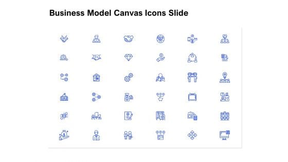 Business Model Canvas Icons Slide Ppt Styles Introduction PDF
