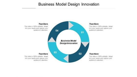 Business Model Design Innovation Ppt PowerPoint Presentation Slides Design Inspiration Cpb