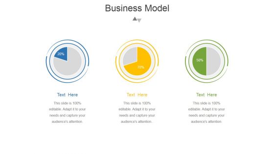 Business Model Template 2 Ppt PowerPoint Presentation Slides