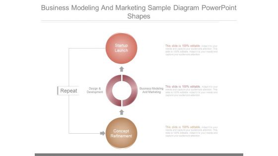 Business Modeling And Marketing Sample Diagram Powerpoint Shapes