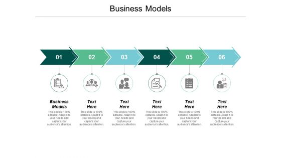 Business Models Ppt Powerpoint Presentation Ideas File Formats Cpb