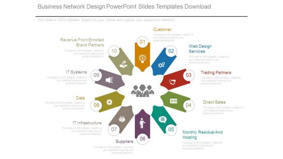 Business Network Design Powerpoint Slides Templates Download