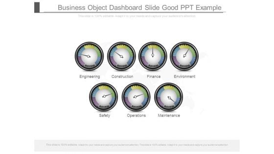 Business Object Dashboard Slide Good Ppt Example