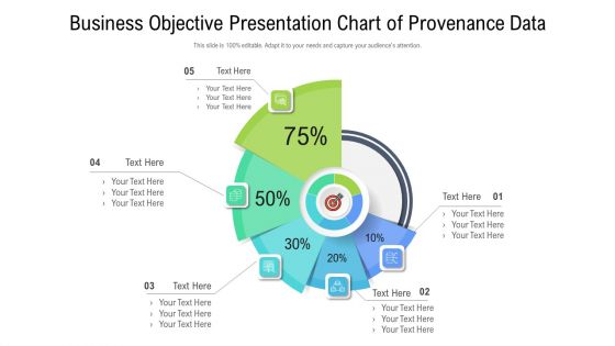 Business Objective Presentation Chart Of Provenance Data Download PDF