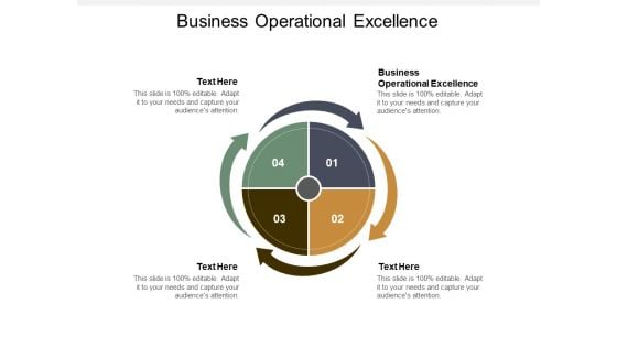 Business Operational Excellence Ppt PowerPoint Presentation Summary Visuals Cpb