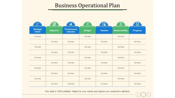 Business Operational Plan Ppt PowerPoint Presentation Show Deck Business Operational Plan Ppt PowerPoint Presentation Show Deck