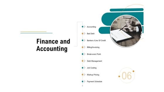 Business Operations Assessment Finance And Accounting Ppt Infographic Template Design Ideas PDF