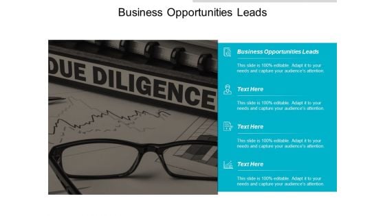 Business Opportunities Leads Ppt Powerpoint Presentation Inspiration Visuals Cpb
