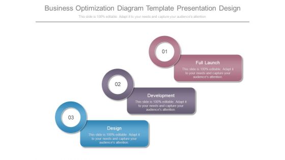 Business Optimization Diagram Template Presentation Design Business Optimization Diagram Template Presentation Design