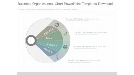 Business Organizational Chart Powerpoint Templates Download